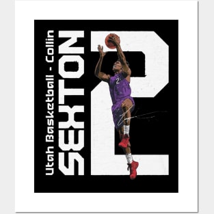 Collin Sexton Utah Vertical Posters and Art